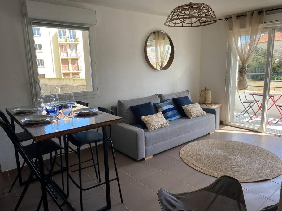 Cosy T3 Gare Terrasse + Parking Apartment แซ็ต ภายนอก รูปภาพ